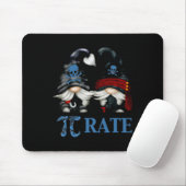 Funny Octopus pi Day Symbol für Mathematiklehrer P Mousepad (Mit Mouse)