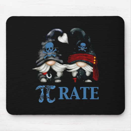 Funny Octopus pi Day Symbol für Mathematiklehrer P Mousepad (Vorne)