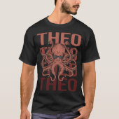 Funny Octopus - Theatername T-Shirt (Vorderseite)