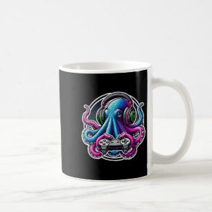 Funny Octopus Videospiele Lover Gamer Octopus Gami Kaffeetasse