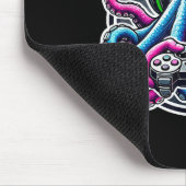 Funny Octopus Videospiele Lover Gamer Octopus Gami Mousepad (Ecke)