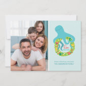 Funny Octopus Weihnachten (Vorderseite)