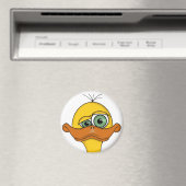 Funny Odd Duck Cartoon Magnet (In Situ (Geschirrspüler))