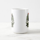 Funny oder ist es Pileated Woodpecker Pronunciatio Kaffeetasse (Mittel)