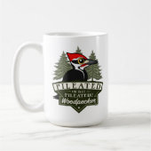Funny oder ist es Pileated Woodpecker Pronunciatio Kaffeetasse (Links)