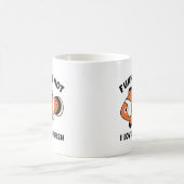 Funny oder nicht ich Liebe Clownfish Kaffeetasse (Mittel)