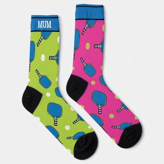 Funny odle I Liebe Pickleball Socken (Rechts)