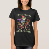 Funny Off To Cause A Kerfuffle Whimsical Wizard Fr T-Shirt (Vorderseite)