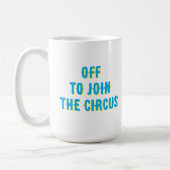 Funny "off to connect" Quote Kaffeetasse (Links)