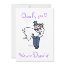 Funny Offbeat Einladungen für Hochzeiten und Hochz