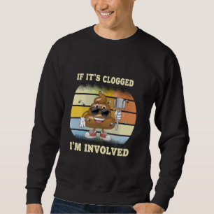 Funny Offensive Adult Humor, wenn es gequält Invol Sweatshirt