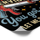 Funny Offensive Embarring Inappropriate Adult Humo Poster (Ecke)