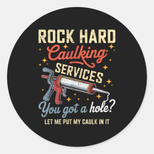 Funny Offensive Embarring Inappropriate Adult Humo Runder Aufkleber (Vorderseite)