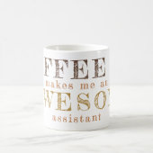Funny Office Arbeit Custom Typografy Zitat Geschen Kaffeetasse (Mittel)