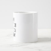 Funny Office Coworker Funny Gift Jumbo-Tasse (Vorderseite)