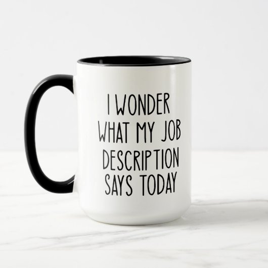 Funny Office Coworker Funny Gift Tasse (Links)