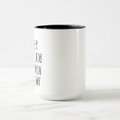 Funny Office Coworker Funny Gift Tasse (Zentrum)