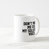 Funny Office Custom Personalize Job Sollicitor Kaffeetasse (VorderseiteRechts)