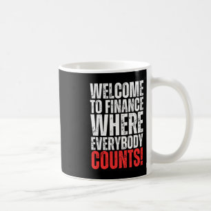 Funny Office Finance Sticker2 Kaffeetasse