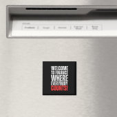 Funny Office Finance Sticker2 Magnet (In Situ (Geschirrspüler))