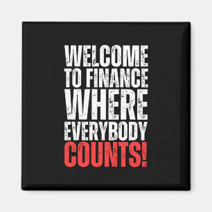 Funny Office Finance Sticker2 Magnet