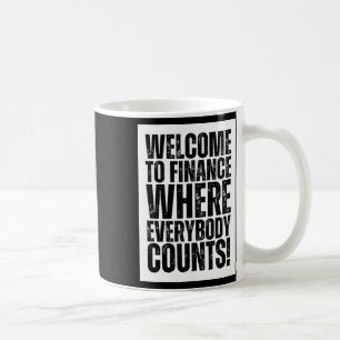 Funny Office Finance Sticker Kaffeetasse