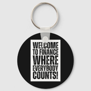 Funny Office Finance Sticker Schlüsselanhänger