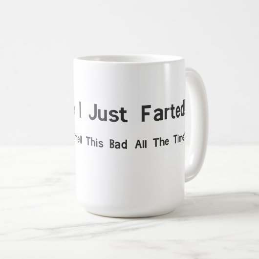 Funny Office Geschenk - Kaffee Tasse - Nur Farb (VorderseiteRechts)