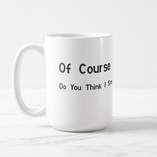 Funny Office Geschenk - Kaffee Tasse - Nur Farb (Links)