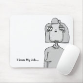 Funny Office Geschenk - Sarcastic Mouse Mat - gela Mousepad (Mit Mouse)