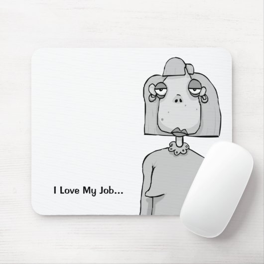 Funny Office Geschenk - Sarcastic Mouse Mat - gela Mousepad (Mit Mouse)