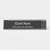 Funny Office Hero Schreibtischnamensplakette (Vorderseite )