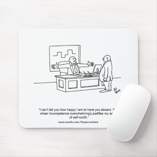 Funny Office Humor Mouse Pad Gift Mousepad (Mit Mouse)