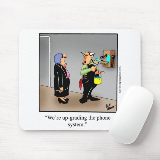 Funny Office Humor Mouse Pad Gift Mousepad (Mit Mouse)