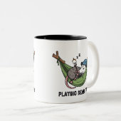 funny office humour oppossum zweifarbige tasse (VorderseiteRechts)