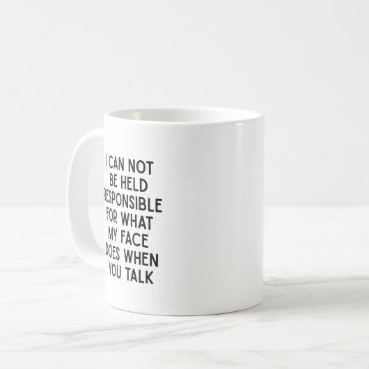 Funny Office Kaffeetasse (Vorderseite Links)