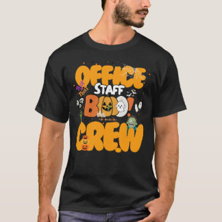 Funny Office Mitarbeiter Boo! Crew Halloween-Party T-Shirt