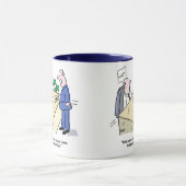 Funny Office-Mitarbeiter Tasse (Zentrum)