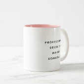Funny Office Mug For Boss Coworker Manager Modern Zweifarbige Tasse (VorderseiteRechts)