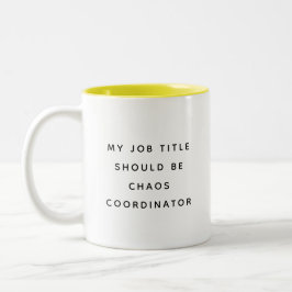 Funny Office Mug With Sarcastic Work Quotes Gifts Zweifarbige Tasse