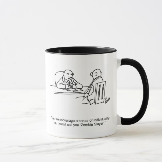 Funny " Office Nicknames" Business Tasse Geschenk (Rechts)