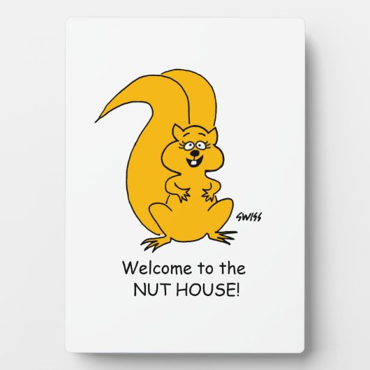 Funny Office Nut House Fotoplatte (Vorderseite)