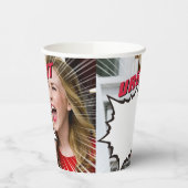 Funny Office Paper Cups mit Meldung Pappbecher (Links)