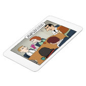 Funny Office Sock Puppet Magnet (Linke Seite)