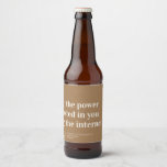 Funny Officiency Vorschlag Kraft Bierflaschenetikett<br><div class="desc">Frag deinen Beamten,  dich mit dieser modernen Typografie offiziellen Vorschlagskarte zu heiraten,  die lautet: Durch den Power,  der dir durch das Internet verschrieben wurde,  werden Sie unser Beamter sein?</div>