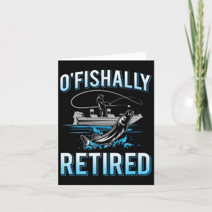 Funny O'fishalle müde T-Shirt für wiederkehrende F Karte