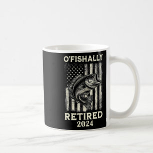 Funny O'fishalle Retirement Fishing Fisher Kaffeetasse