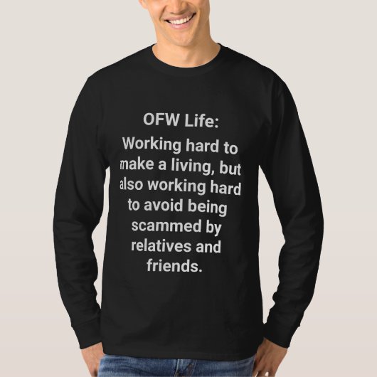 Funny OFW T - Shirt (Vorderseite)