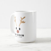 Funny Oh Dee Was für ein Jahr Weihnachten Kaffeetasse (Vorderseite Links)