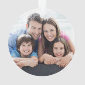 Funny Oh Deer 2020 Foto Ornament (Rückseite)